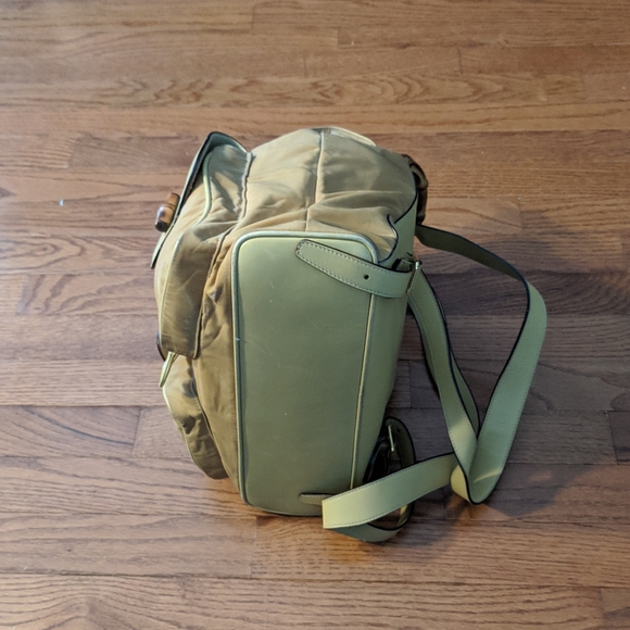 GUCCI Vintage Bamboo Nubuck Backpack - Daypack main image 3